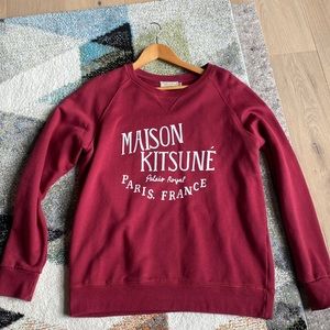 Maison Kitsune Red Sweater - Men’s Large